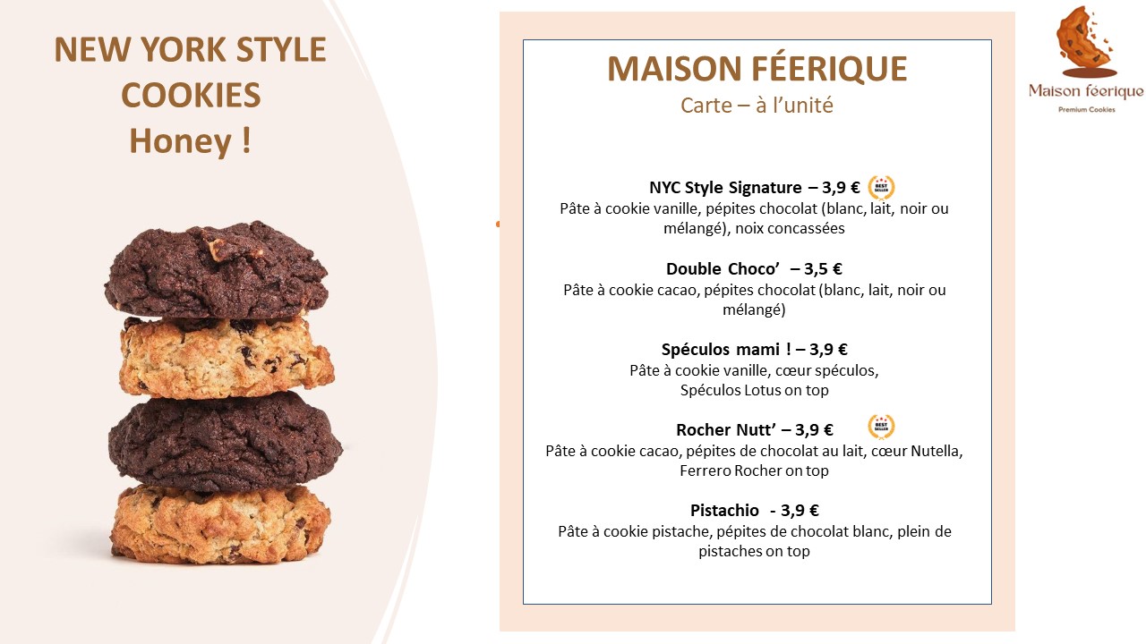 New York Style cookies