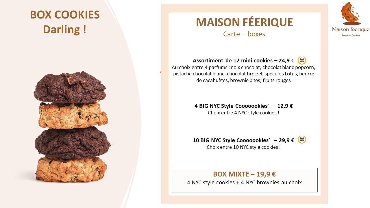 New York Style cookies